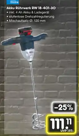 Netto Marken-Discount Akku rührwerk rw 18-401-30 Angebot