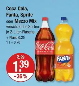 V Markt Coca cola coca cola Angebot