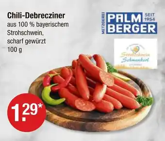 V Markt Palmberger chili-debrecziner Angebot
