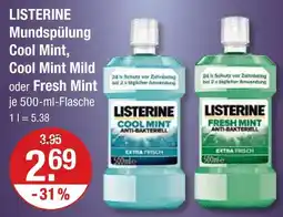 V Markt Listerine cool mint Angebot