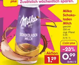 Netto Marken-Discount Milka schokoladen milch Angebot