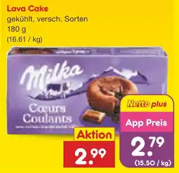 Netto Marken-Discount Milka lava cake Angebot