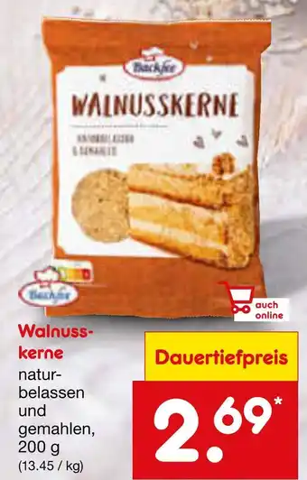 Netto Marken-Discount Backfee walnusskerne Angebot