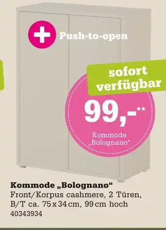 Höffner Kommode „bolognano“ Angebot