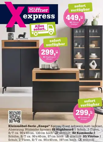 Höffner Höffner highboard enego Angebot