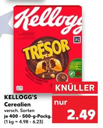 Kaufland Kellogg's trésor Angebot