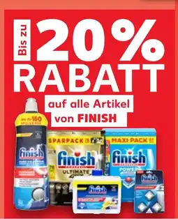 Kaufland Finish 20% rabatt Angebot