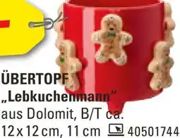 Höffner Übertopf lebkuchenmann Angebot