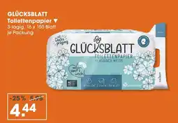 V Markt Glücksblatt toilettenpapier Angebot