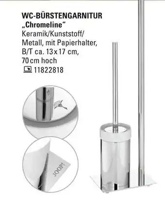 Höffner Joop! wc-bürstengarnitur chromeline Angebot