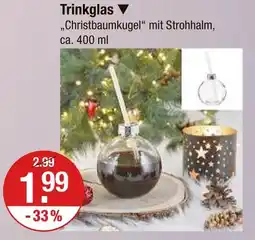 V Markt Trinkglas Angebot