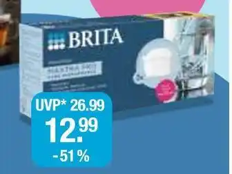 V Markt Brita wasserfilter-kartuschen extra kalkschutz pack 3 Angebot