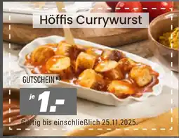 Höffner Höffis currywurst Angebot
