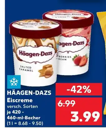 Kaufland Häagen-dazs salted caramel Angebot