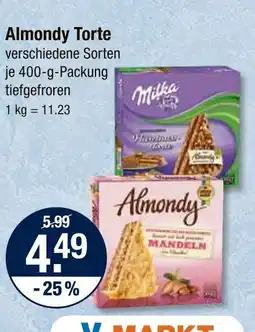 V Markt Milka milka almondy torte Angebot