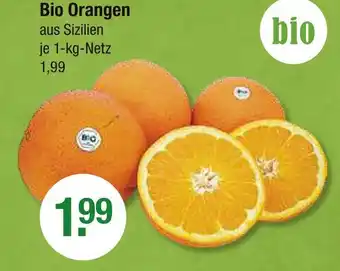 V Markt Bio orangen Angebot