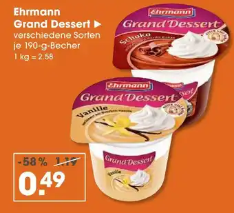 V Markt Ehrmann grand dessert schoko Angebot
