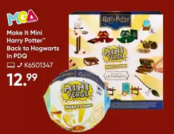 Galeria MGA Make It Mini Harry Potter Back to Hogwarts in PDQ Angebot