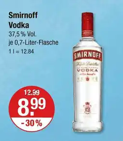 V Markt Smirnoff vodka Angebot