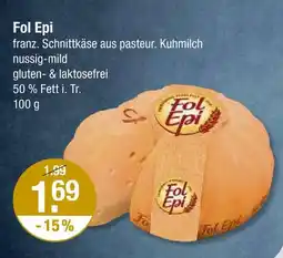 V Markt Fol epi franz. schnittkäse aus pasteur. kuhmilch Angebot