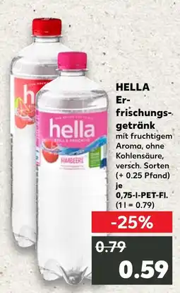 Kaufland Hella erfrischungsgetränk Angebot