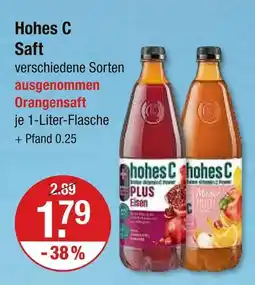 V Markt Hohes c plus eisen Angebot