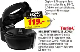 Höffner Tefal heißluft-fritteuse fz7738 Angebot