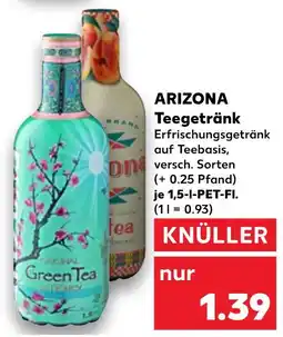 Kaufland Arizona tegetränk Angebot