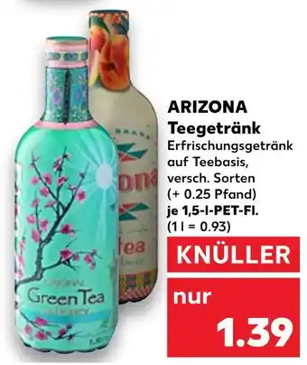 Kaufland Arizona tegetränk Angebot