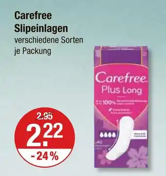 V Markt Carefree slipeinlagen Angebot