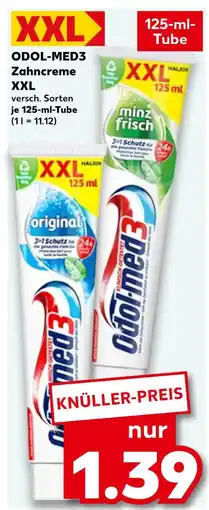 Kaufland Odol-med3 original Angebot