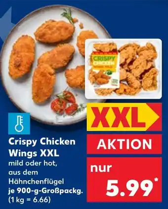 Kaufland Crispy chicken wings xxl mild Angebot