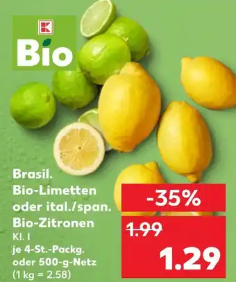 Kaufland Bio bio-limetten Angebot