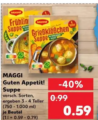 Kaufland Maggi frühlingssuppe Angebot