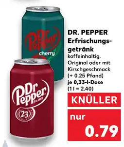 Kaufland Dr. pepper dr. pepper original Angebot