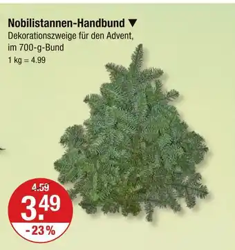 V Markt Nobilistannen-handbund Angebot