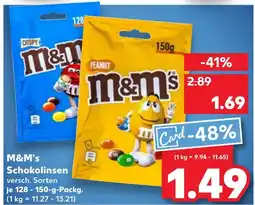 Kaufland M&m's crispy Angebot