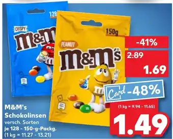 Kaufland M&m's crispy Angebot