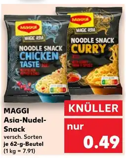 Kaufland Maggi asia-nudel-snack chicken taste Angebot