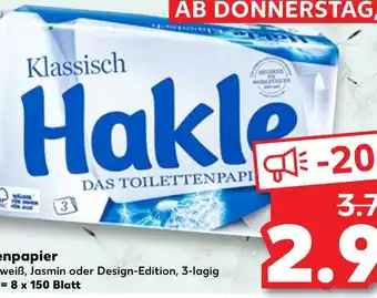 Kaufland Hakle klassisch Angebot