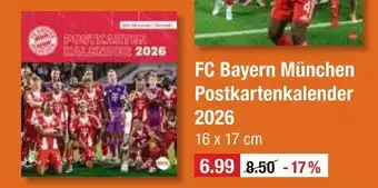 V Markt Fc bayern münchen postkartenkalender 2026 Angebot