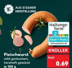 Kaufland Fleischwurst Angebot
