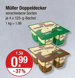 V Markt Müller doppeldecker Angebot