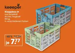 V Markt Keeeper klappbox Angebot