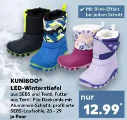 Kaufland Kuniboo led-winterstiefel Angebot