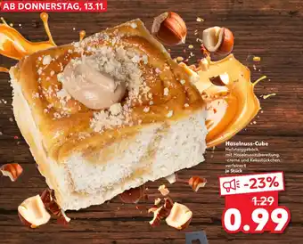 Kaufland Haselnuss-cube Angebot