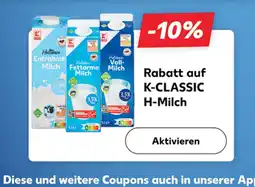 Kaufland K-classic entrahmte milch Angebot