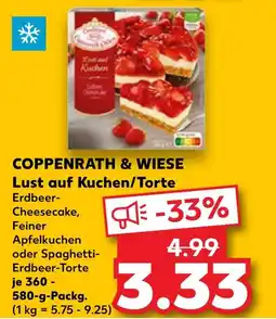 Kaufland Coppenrath & wiese erdbeer-cheesecake Angebot