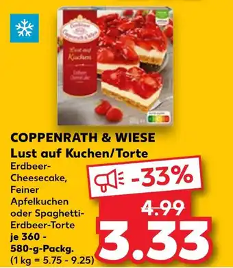 Kaufland Coppenrath & wiese erdbeer-cheesecake Angebot