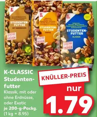 Kaufland K-classic studentenfutter klassik Angebot